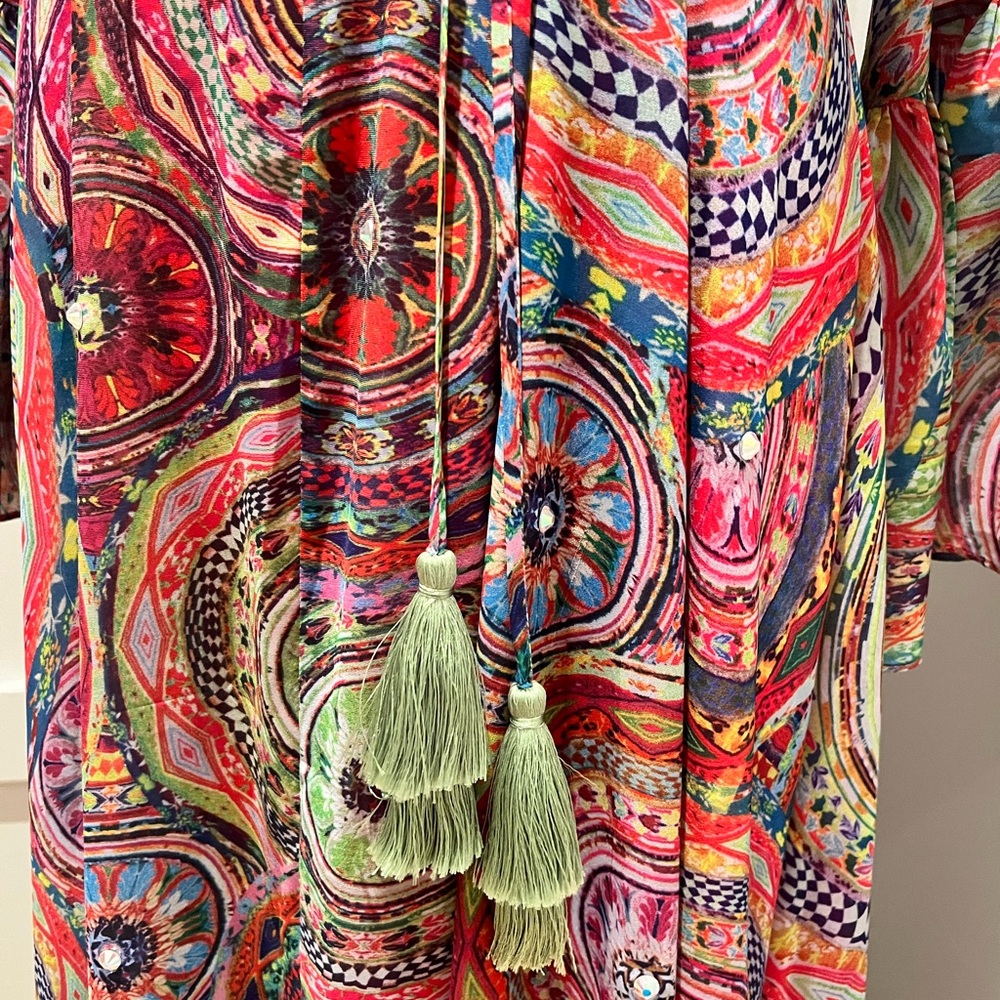 Alexis Multicolor Long Sleeve Dress - Picture 4 of 4